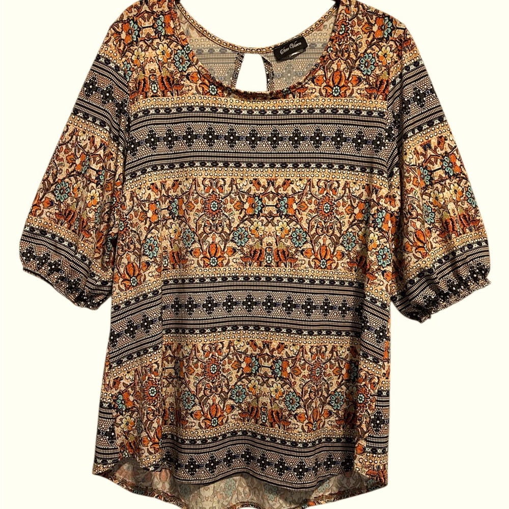 Star Vixen Puff Sleeve Blouse